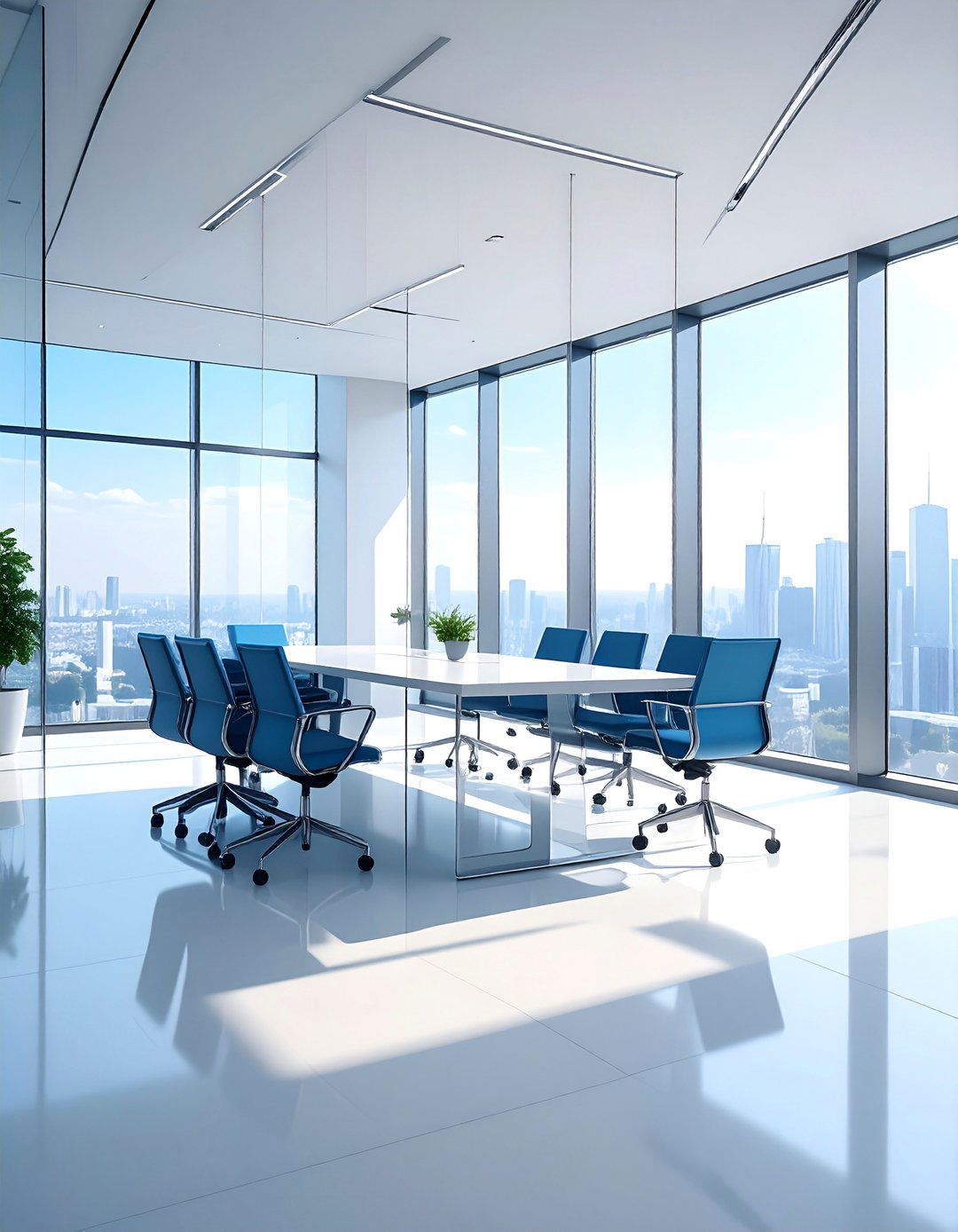 Glass Walled Transparent Conference Rooms - 25 Conference Room Design Ideas and Inspiration for Work