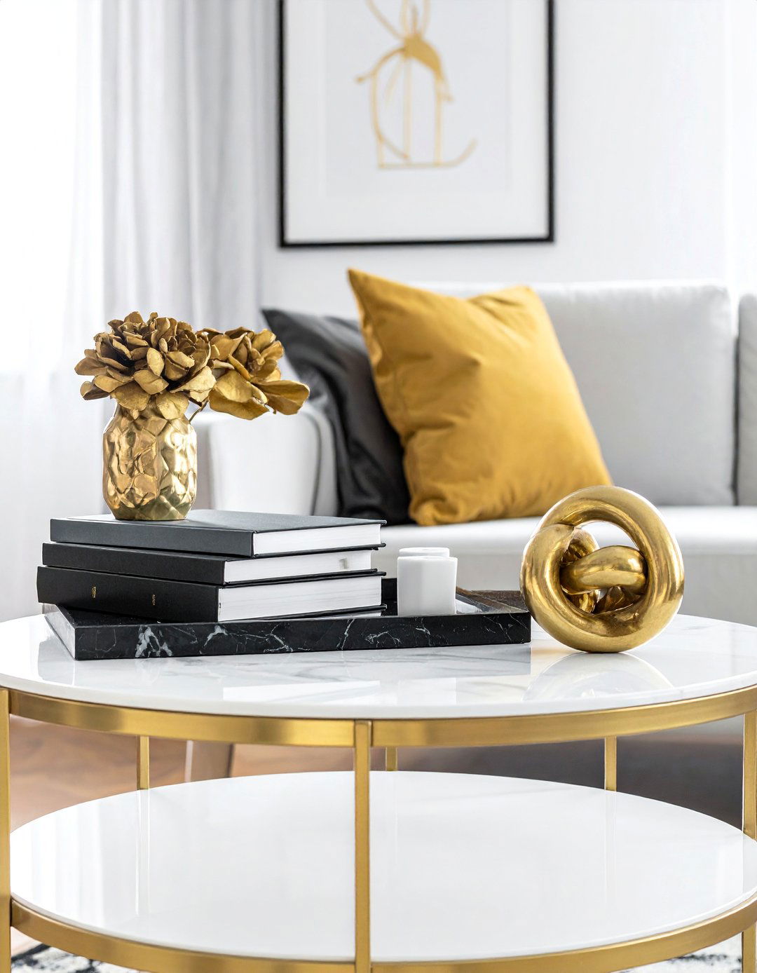 40 Black and Gold Living Room Ideas for Luxurious Spaces