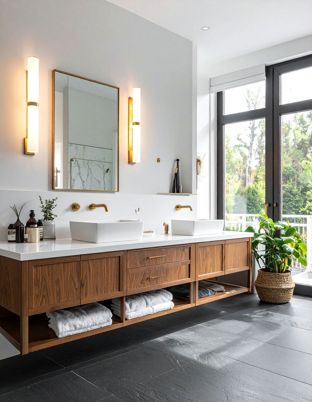 25 Gray Floor Bathroom Ideas for a Modern and Sleek Look