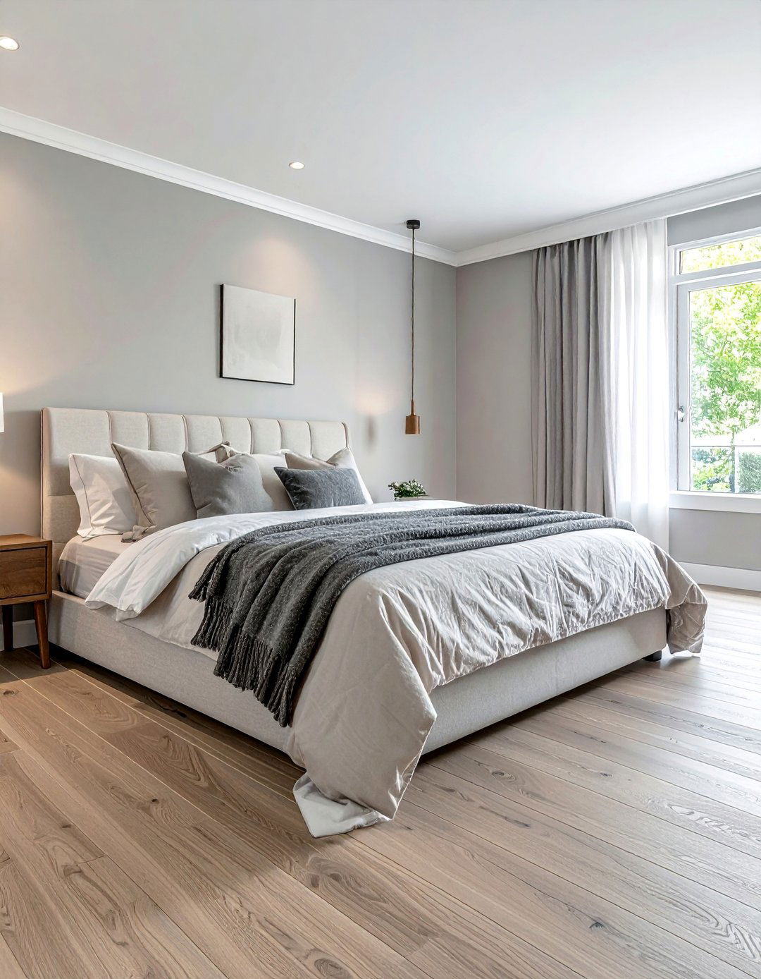 Greige Oak Wood Floor - 30 Wood Floor Colors to Transform Your Home