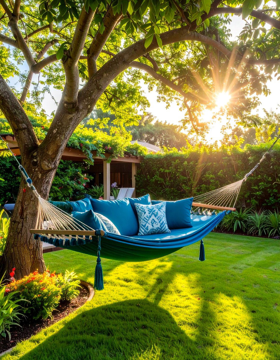 Hammock Relaxation Zone - 40 Cozy Outdoor Seating Ideas for Your Backyard