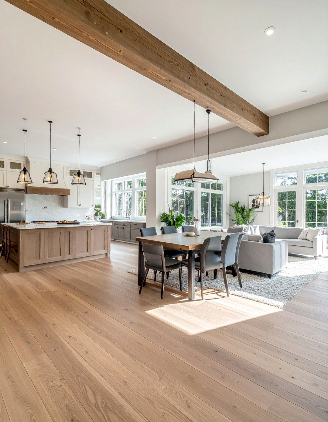 Hamptons Style Open Concept Living Spaces - 25 Hamptons Style House Interior Ideas for Elegance