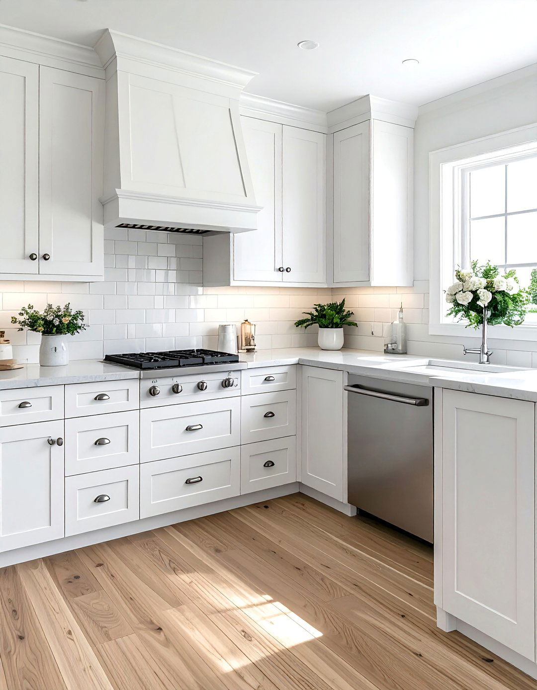 Hamptons Style Shaker Cabinetry - 25 Hamptons Style House Interior Ideas for Elegance