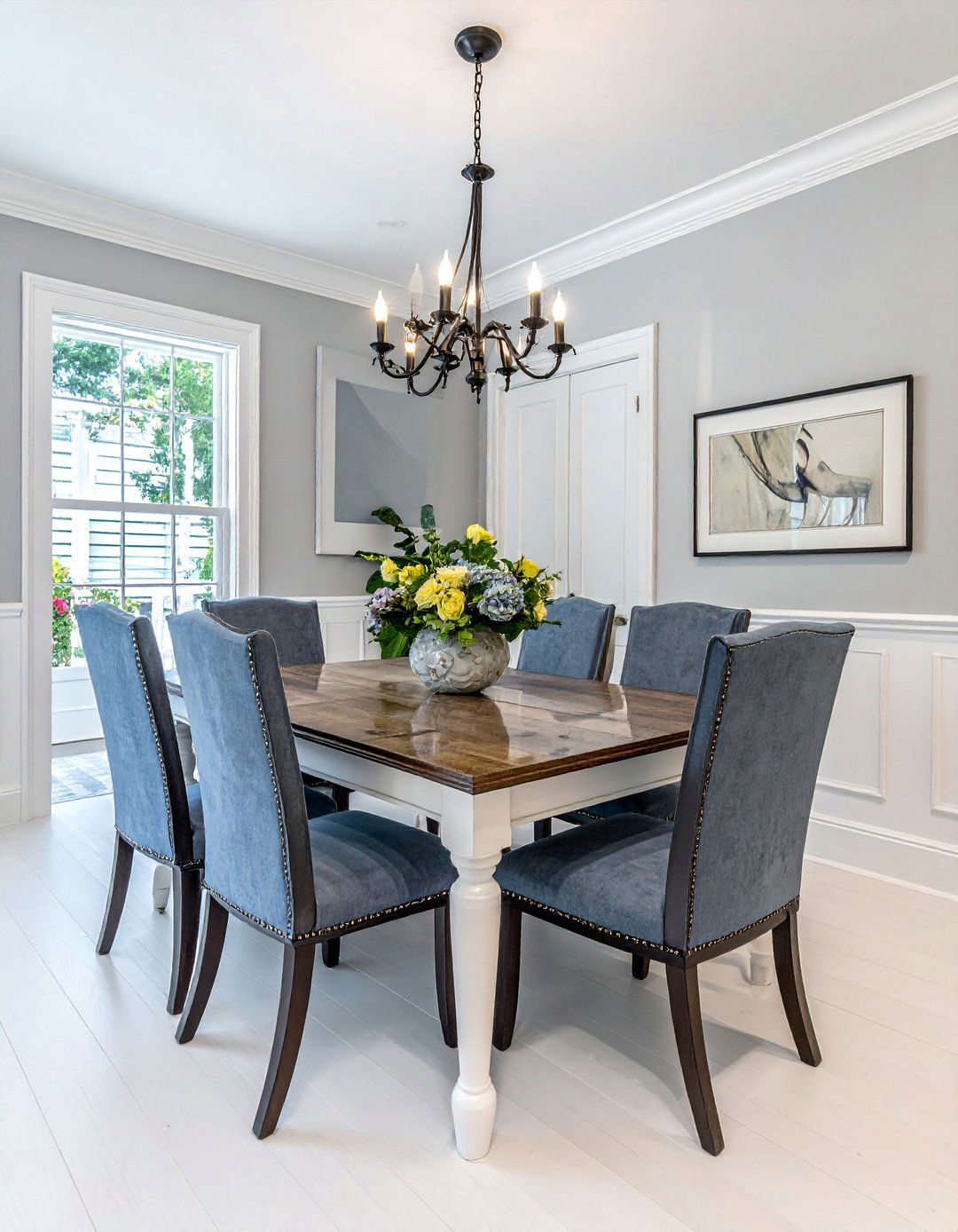 Hamptons Style Wainscoting and Wall Paneling
