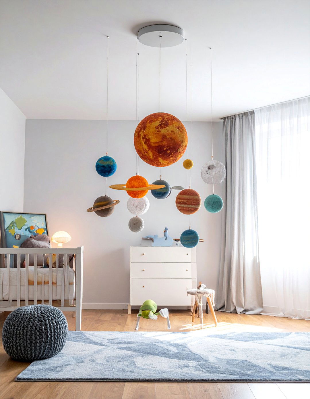Hanging Planetary Mobile