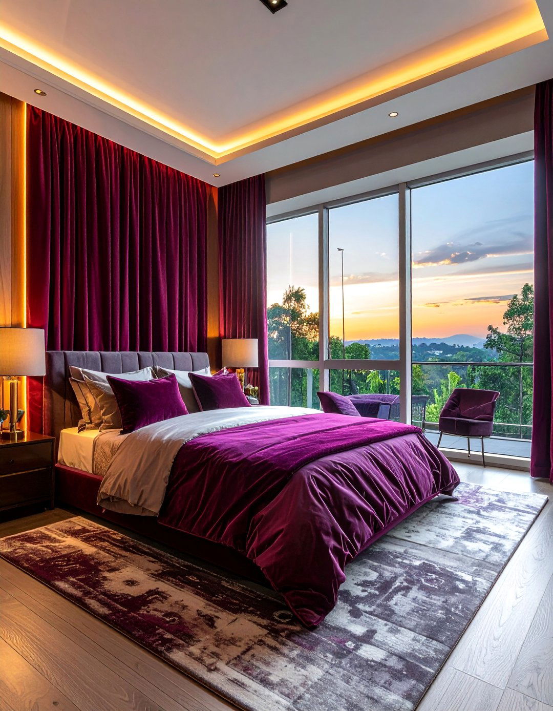 Heavy Blackout Curtains for Privacy and Darkness - 40 Cozy Bedroom Ideas for a Relaxing Retreat