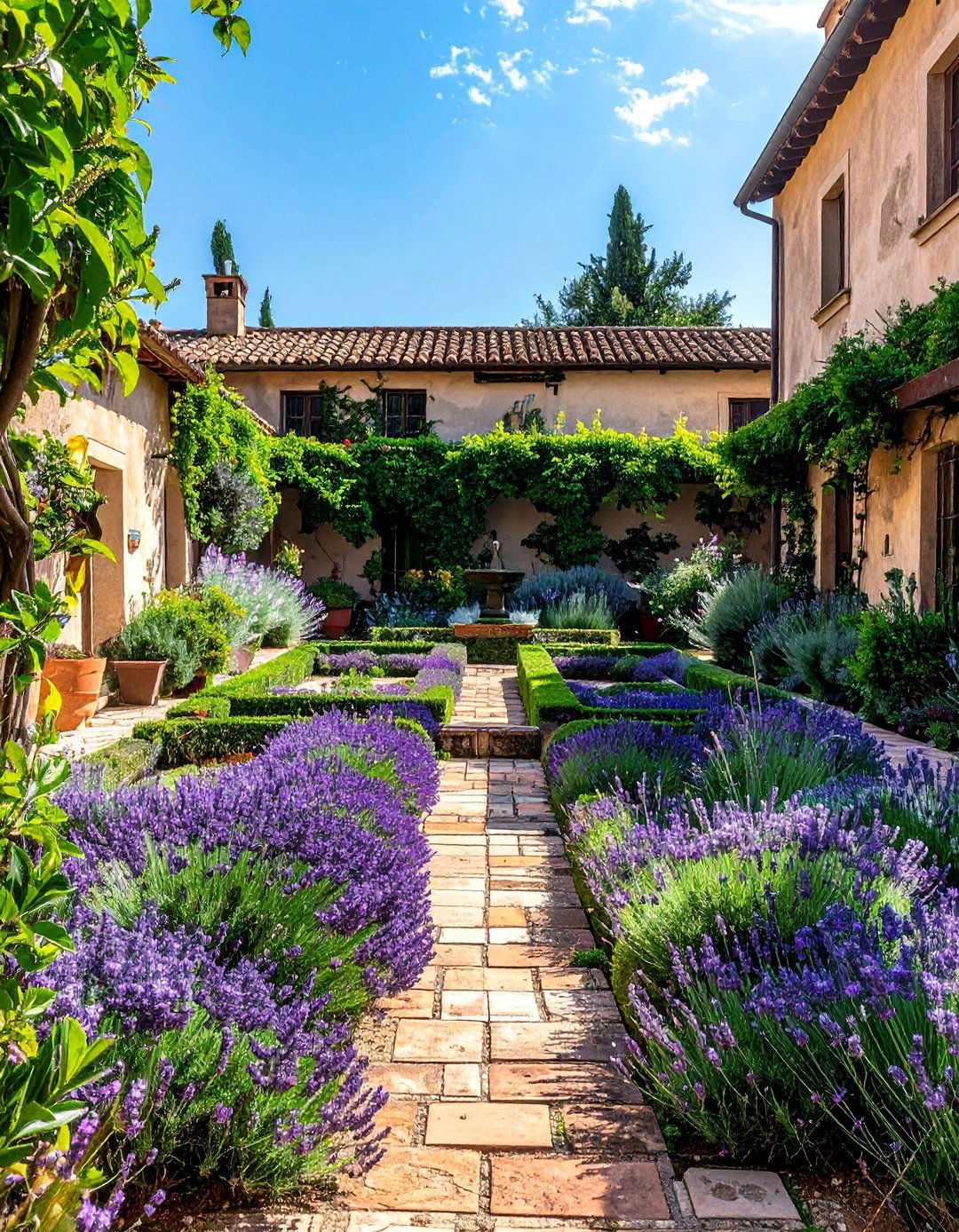 Herbaceous Knot Parterre Garden - 25 Parterre Garden Ideas for Elegant Landscaping
