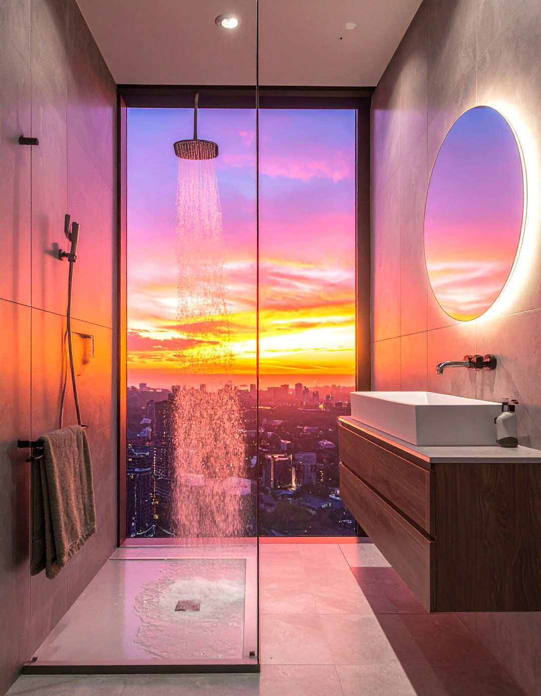 High Placement Privacy - 30 Shower Window Ideas to Brighten Up Your Bathroom