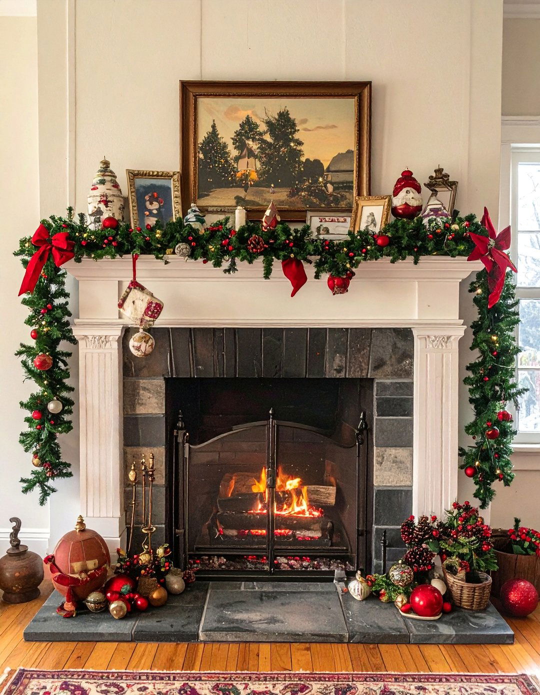 Holiday Memory Lane - 40 Stylish Mantel Decor Ideas for Every Season