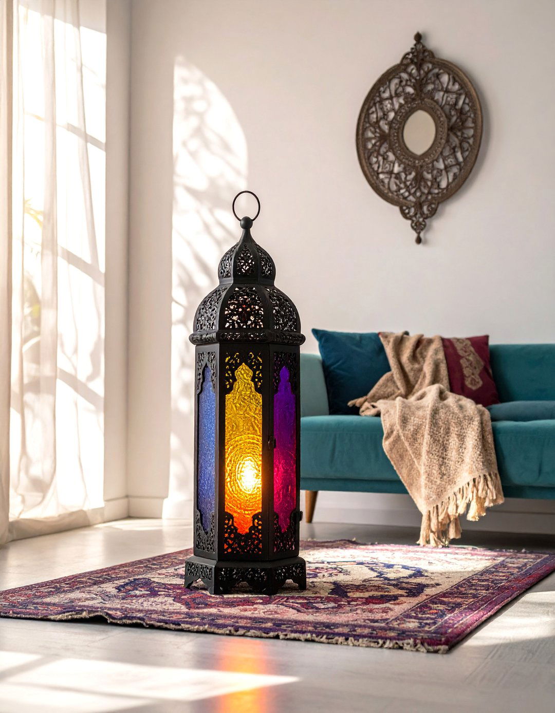 Illuminating with Moroccan Style Lanterns - 30 Whimsigoth Decor Ideas to Enchant Your Space