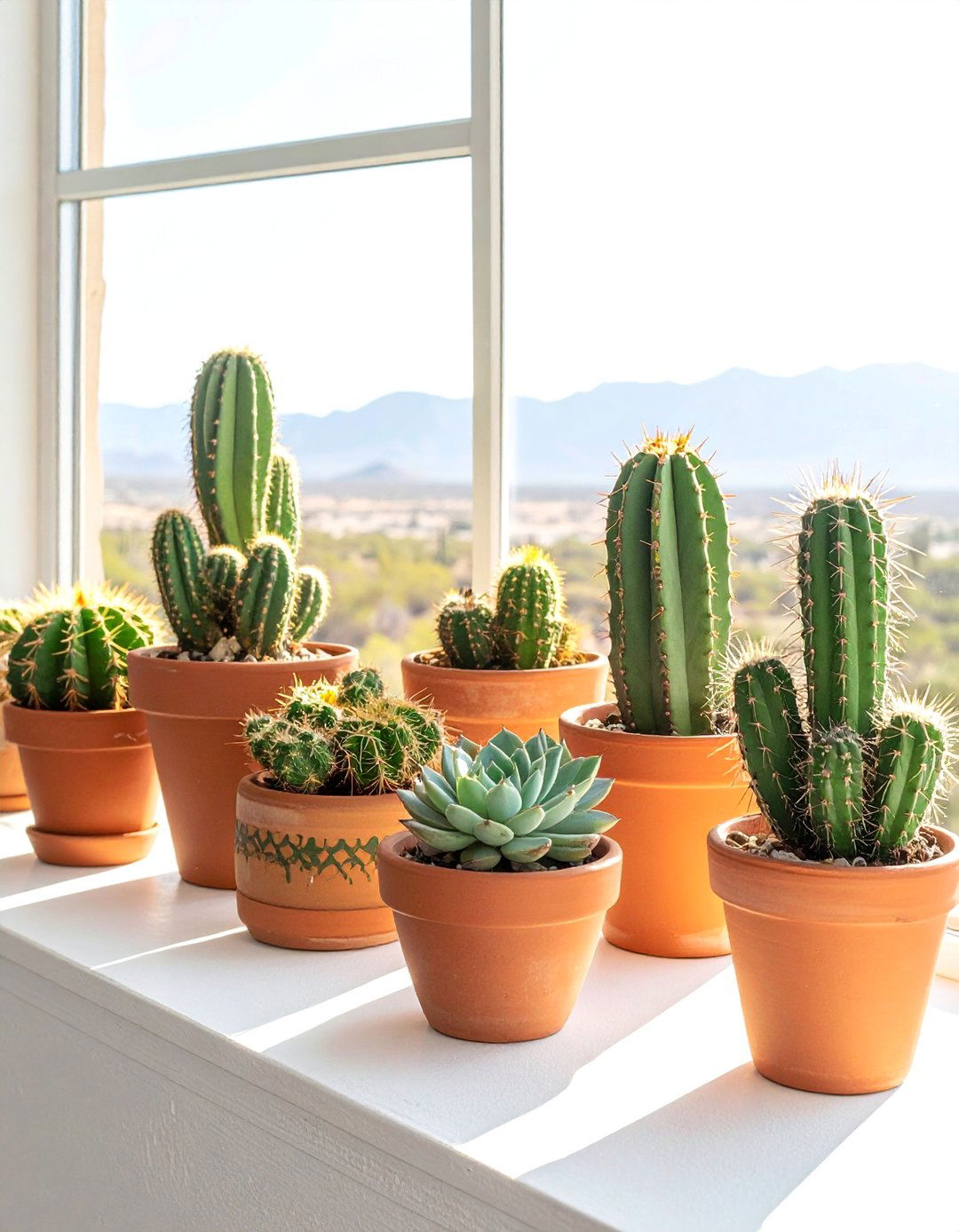 Incorporating Cacti and Succulents - 20 Bohemian Desert Decor Ideas for a Warm and Inviting Home