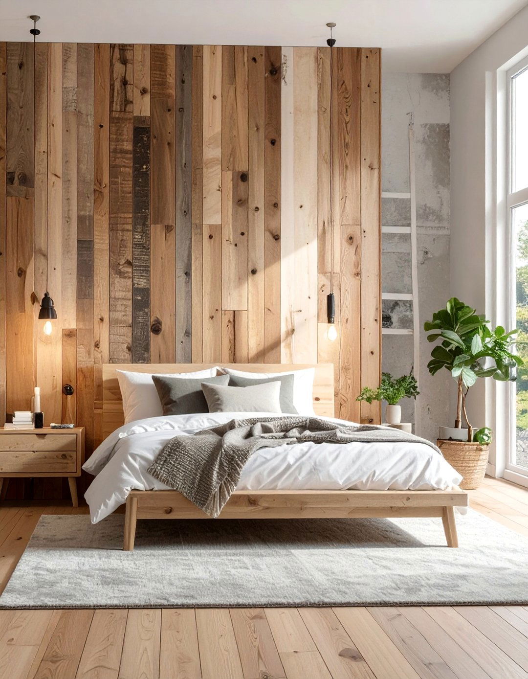 Incorporating Natural Wood Elements - 40 Cozy Bedroom Ideas for a Relaxing Retreat