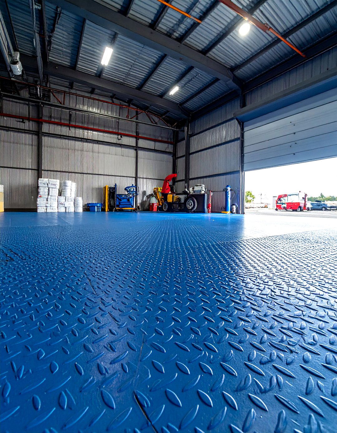 Industrial Rubber Roll Coverage - 20 Shed Floor Ideas for Durable and Stylish Spaces