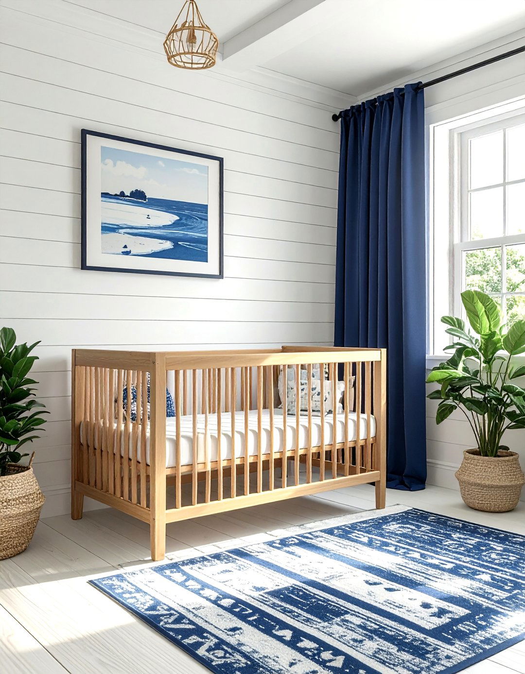Installing Shiplap Walls for a Coastal Feel - 25 Nautical Nursery Ideas for a Coastal-Themed Baby Room