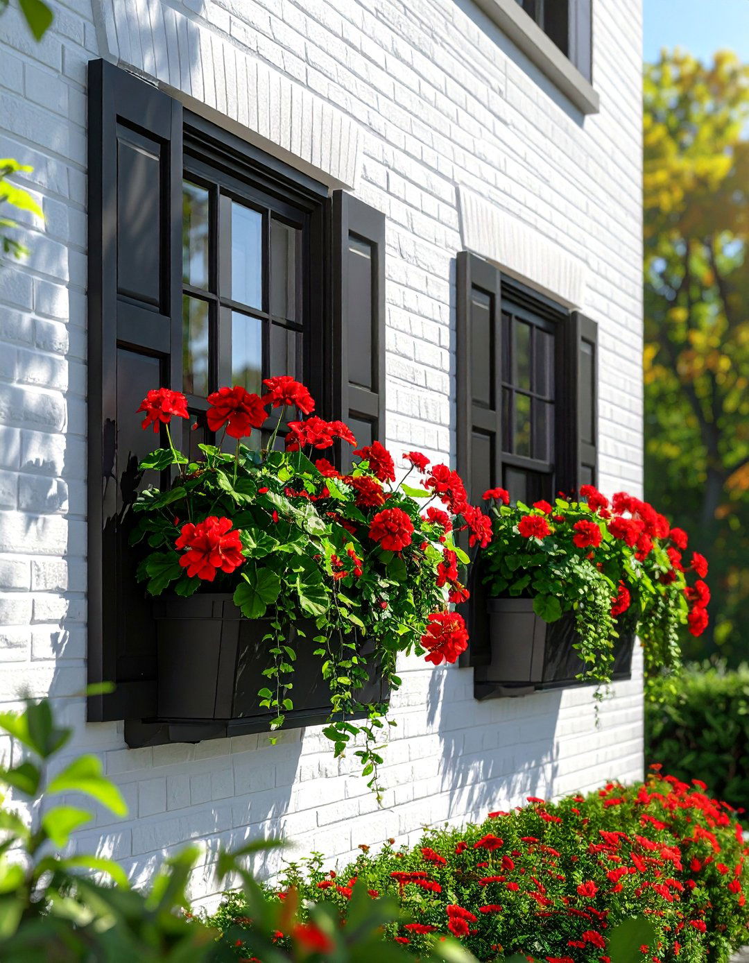 Integrate Window Boxes for Floral Charm - 30 Exterior Home Remodeling and Renovation Ideas