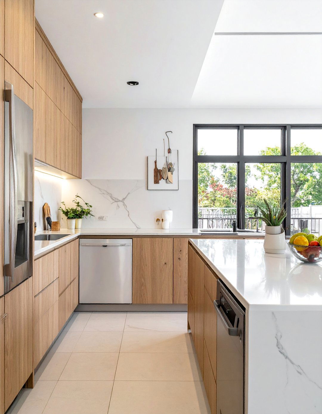 Integrated Appliances Modern Townhouse Kitchen - 15 Modern Townhouse Kitchen Ideas for Stylish Living