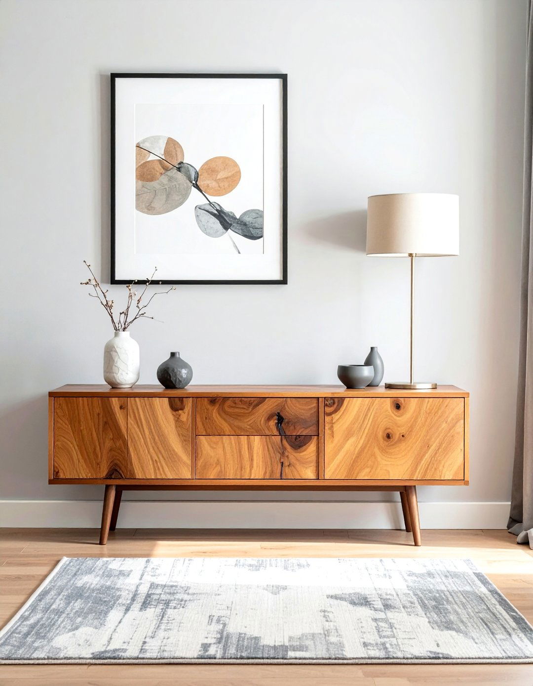 Integrating Natural Wood Elements - 40 Transitional Living Room Ideas for Modern Homes