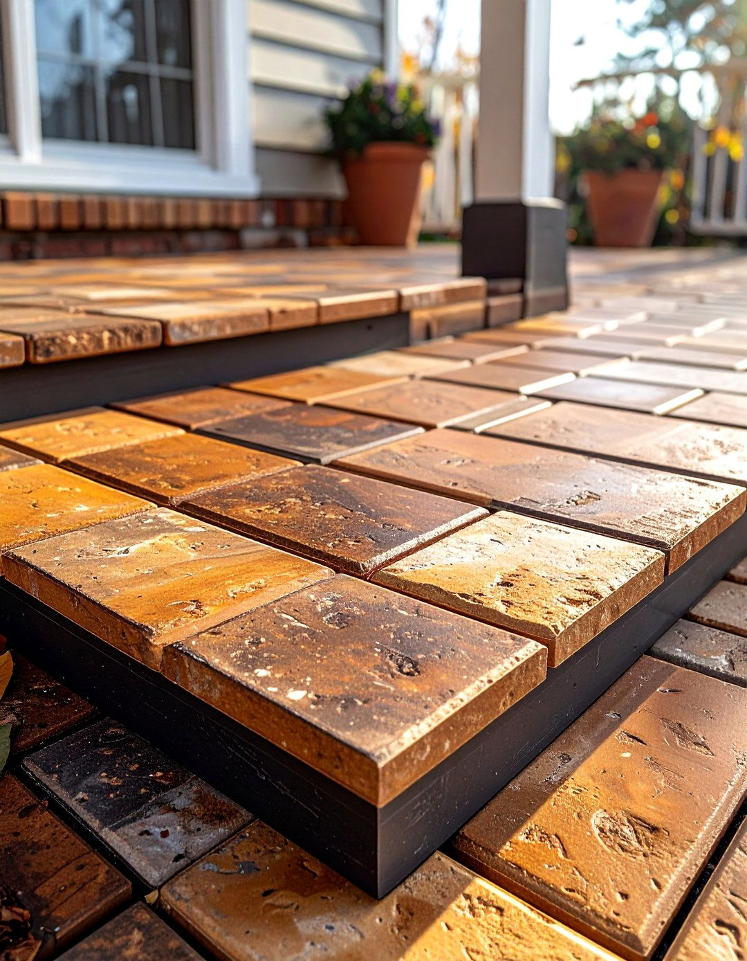Interlocking Porch Tiles - 15 Porch Flooring Options for a Stylish Outdoor Space