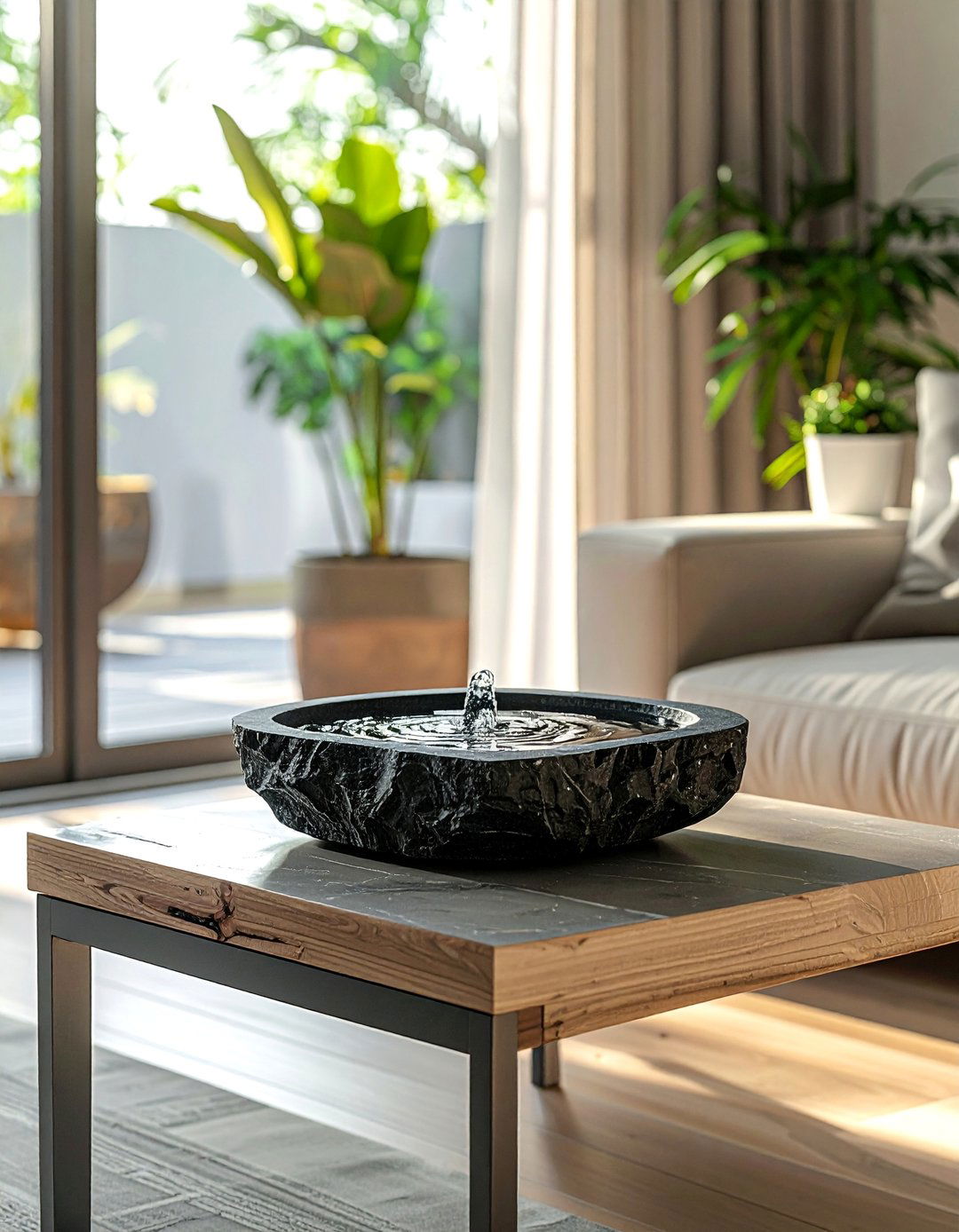 Introduce an Indoor Water Feature - 40 Home Decor Ideas to Refresh Your Living Space