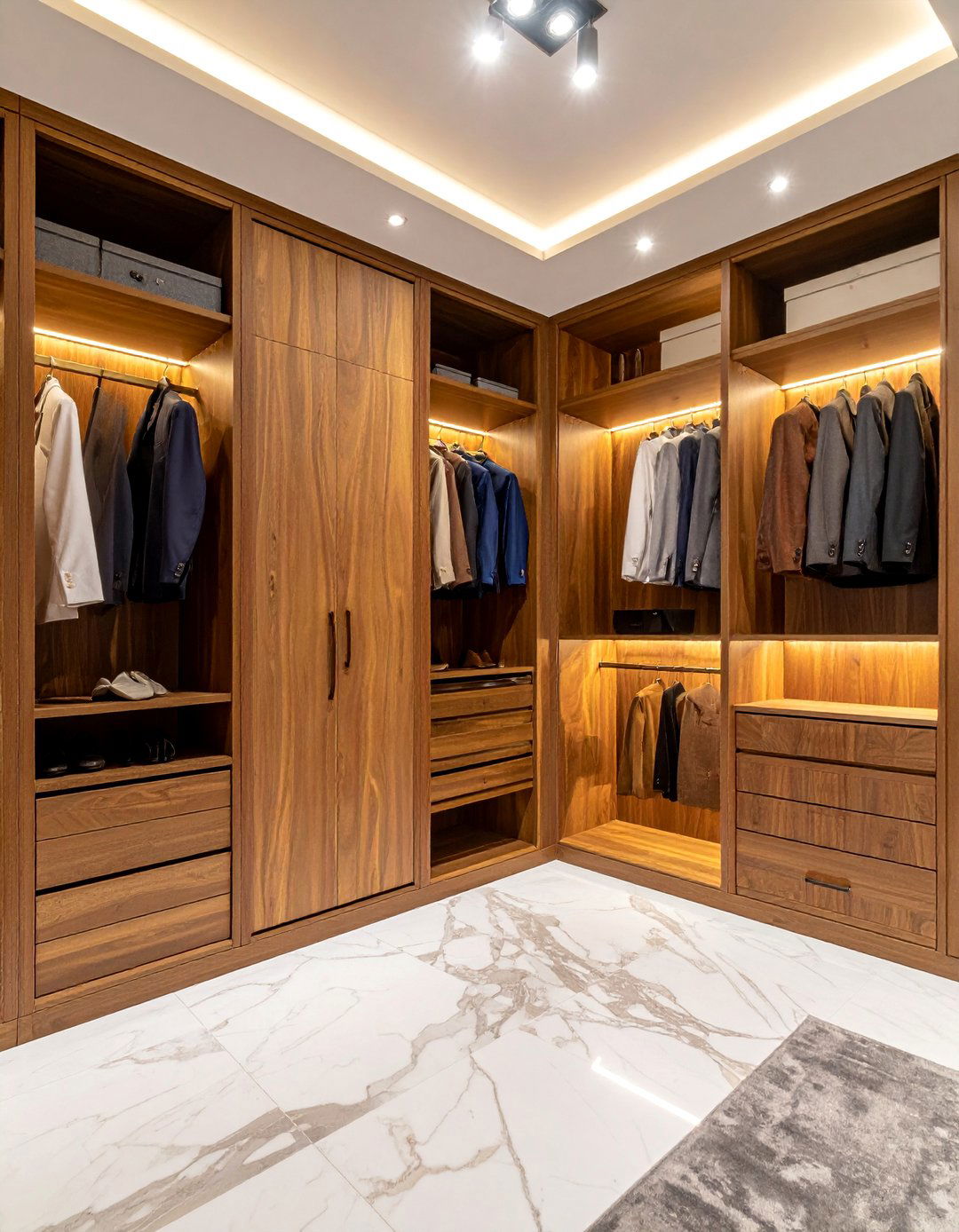Italian Master Closet Organization - 20 Italian Interior Design Ideas for a Timeless Home