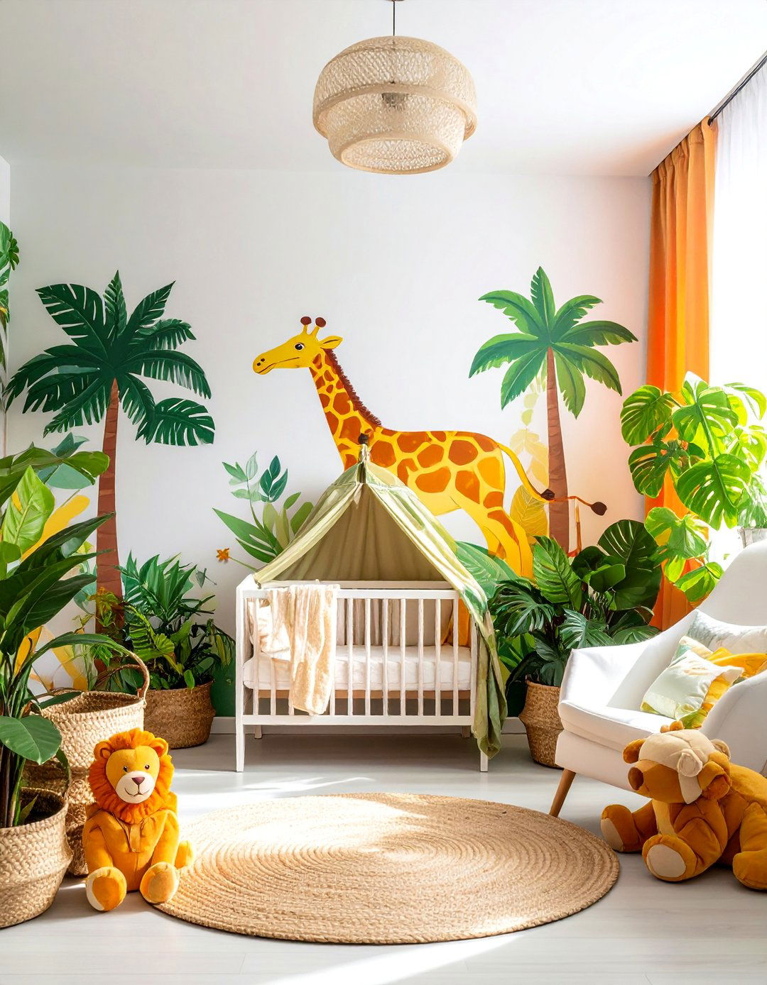 Jungle Safari Themed Nursery - 20 Nature Themed Nursery Ideas for a Serene Space