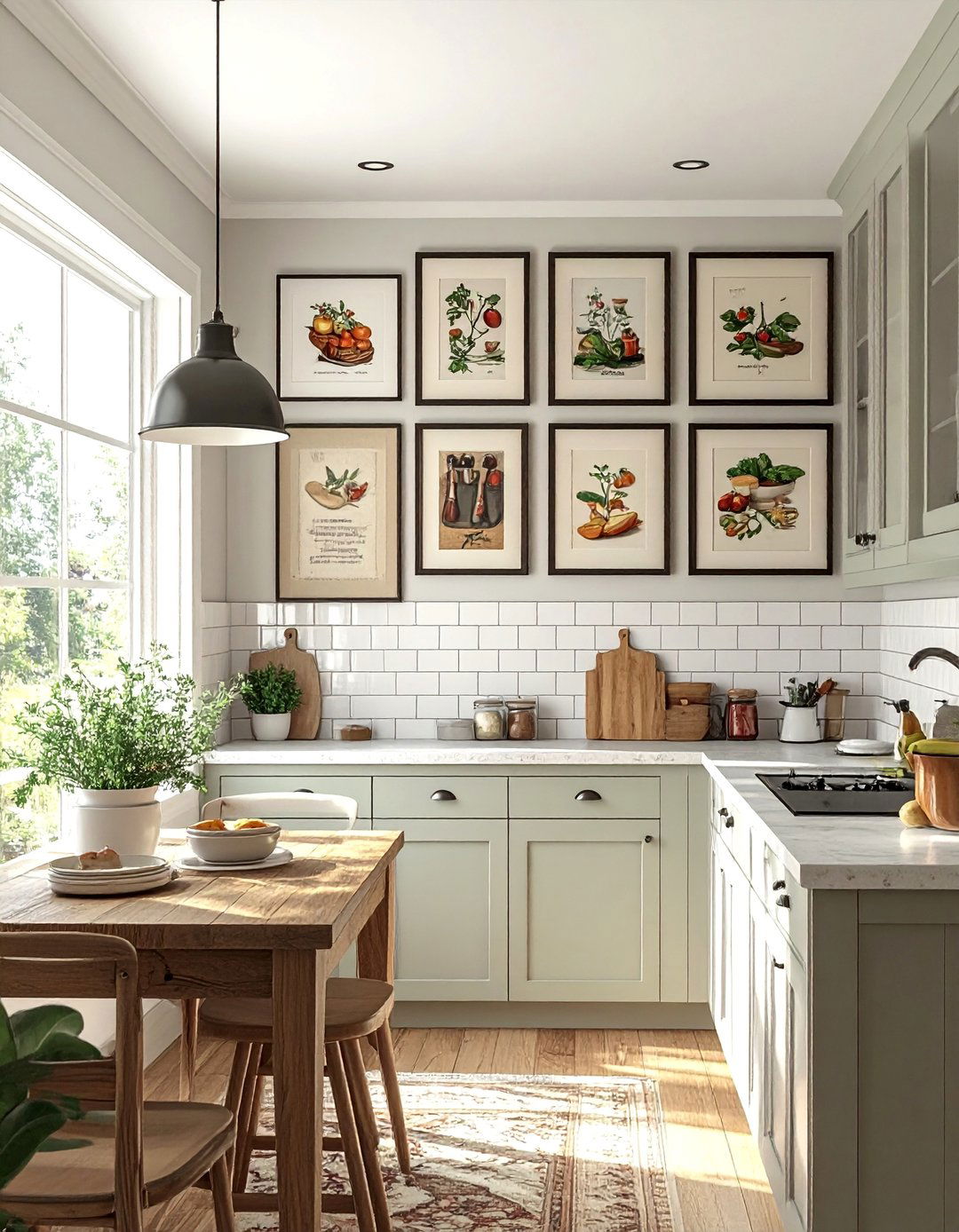 Kitchen Gallery Wall - 40 Gallery Wall Ideas to Showcase Your Style