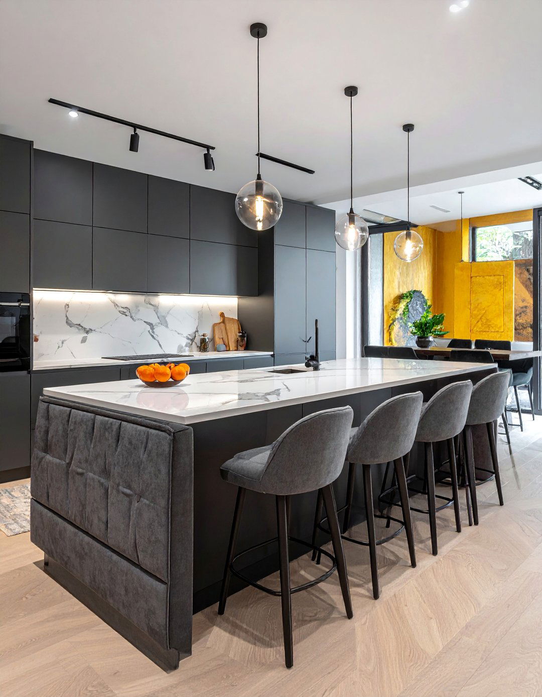 Kitchen Island Banquette Seating - 40 Banquette Seating Ideas for Stylish Dining