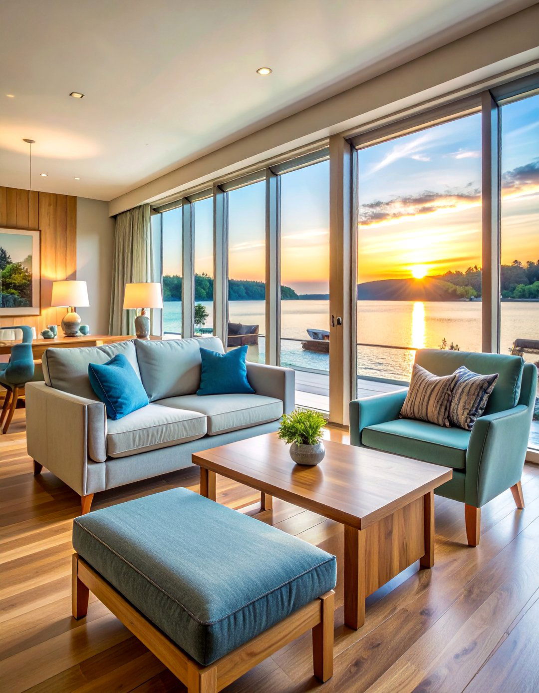 Lake House Serenity - 30 Romantic Hotel Room Ideas for a Dreamy Getaway