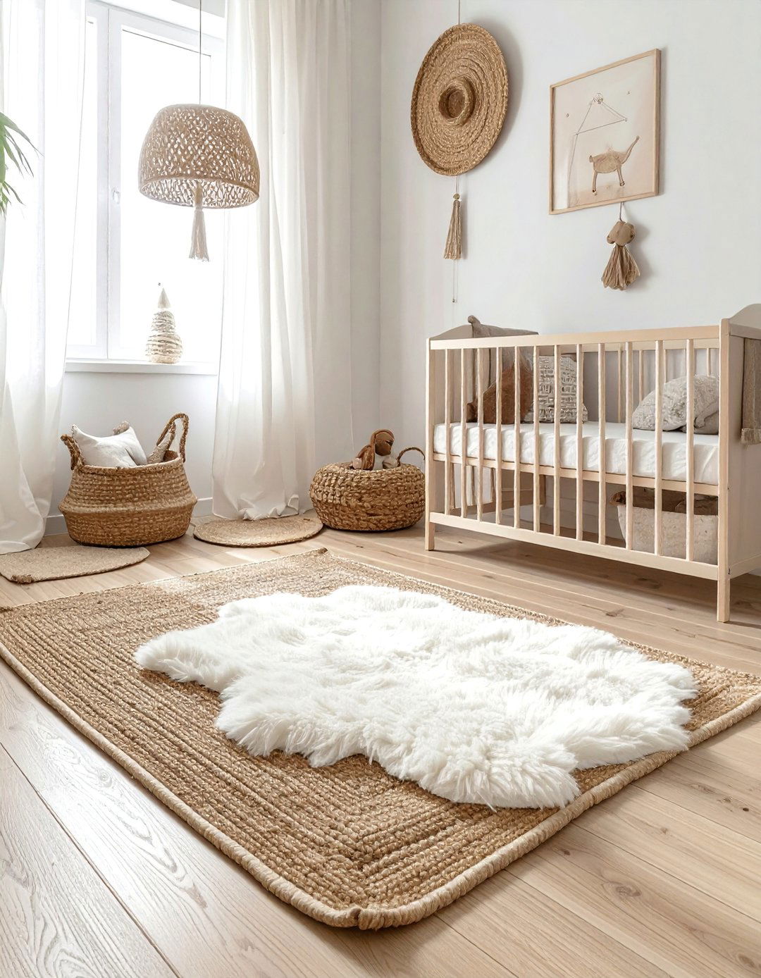 Layered Rugs for a Cozy Boho Toddler Room - 20 Boho Toddler Room Ideas for a Chic and Playful Space
