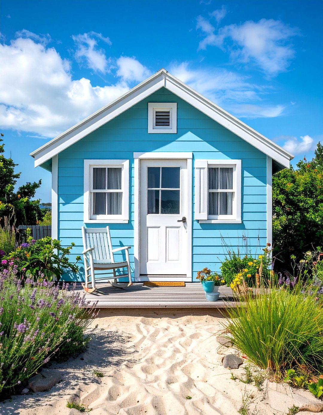 Light Blue Coastal Shed Color - 20 Shed Color Ideas to Transform Your Outdoor Space
