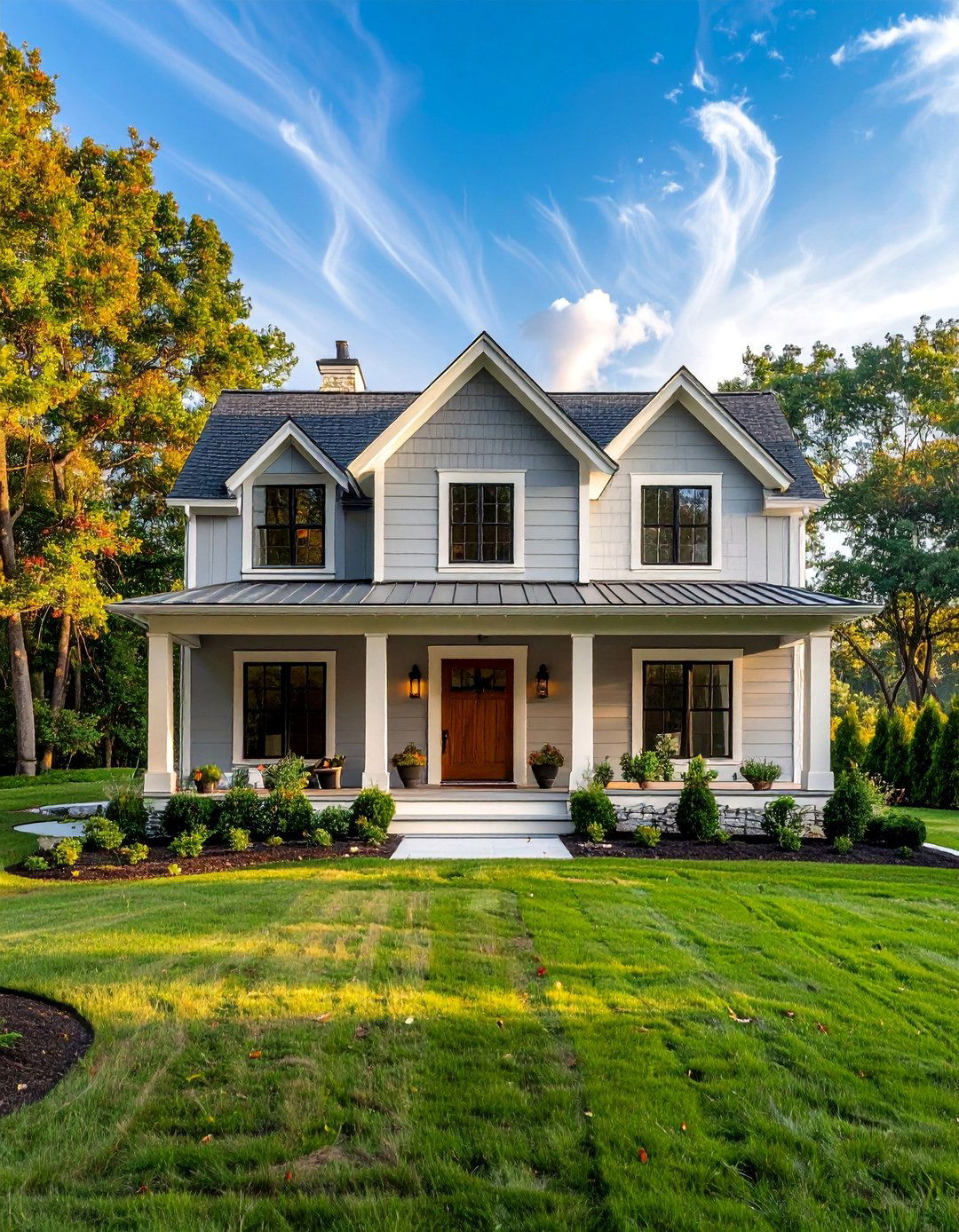 Light French Gray for Understated Elegance - 40 Gray Exterior House Paint Ideas for Modern Homes