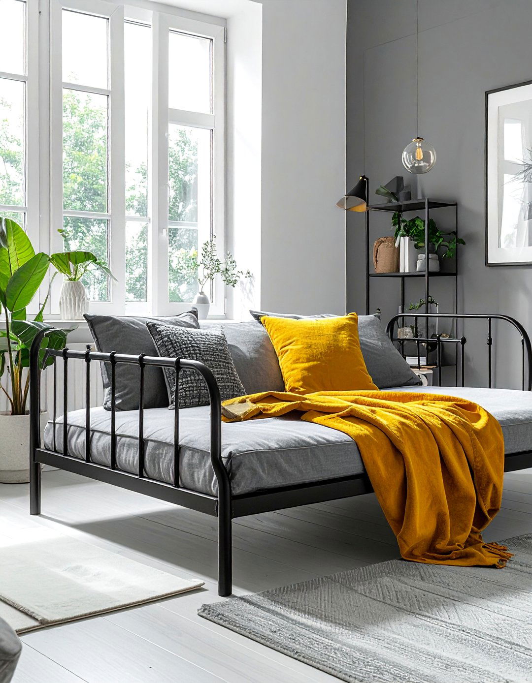 Living Room with a Daybed for Versatility - 40 Living Room Decor Ideas for a Cozy and Chic Space