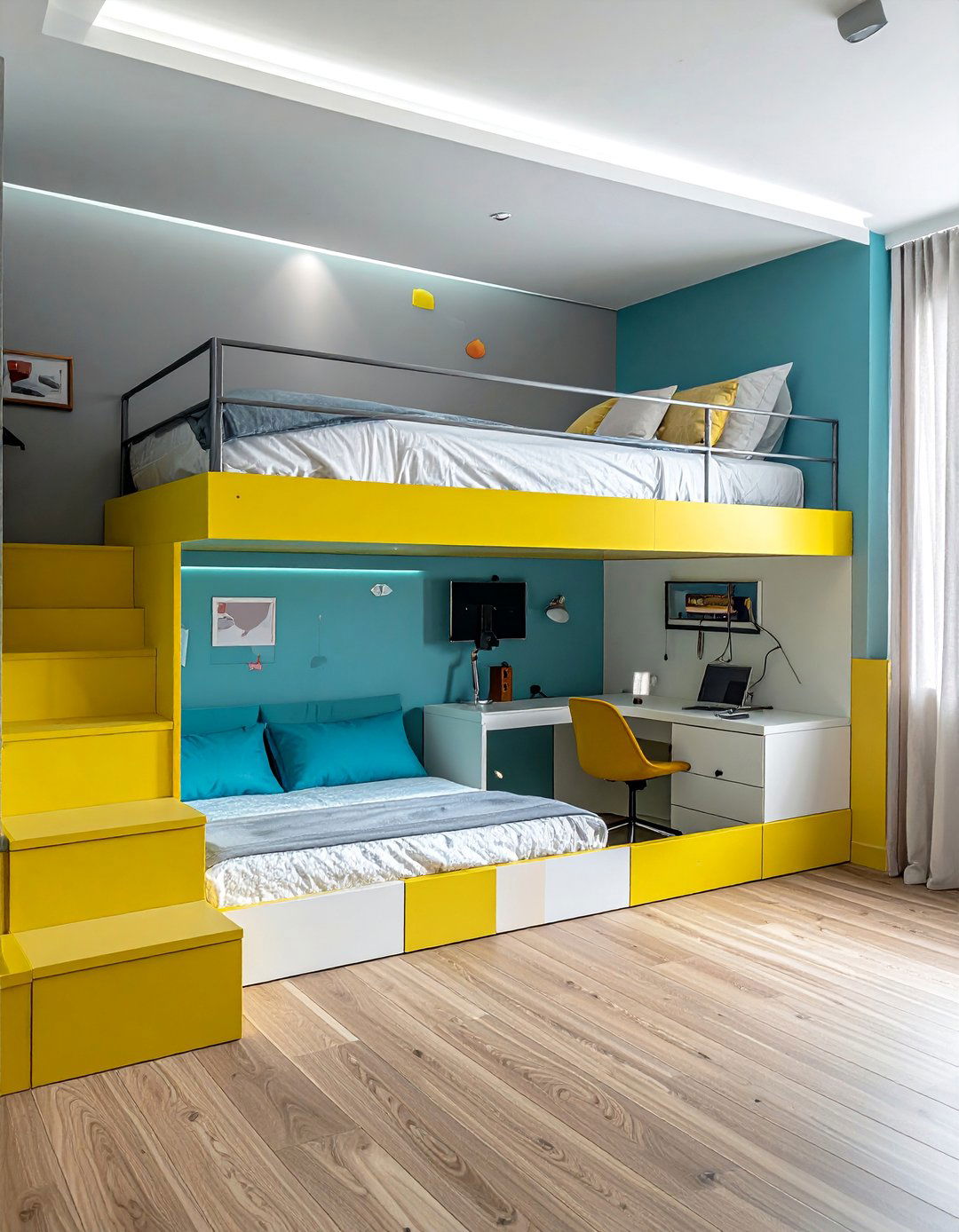 Loft Bed Configurations - 25 Small Guest Bedroom Ideas for Cozy Comfort
