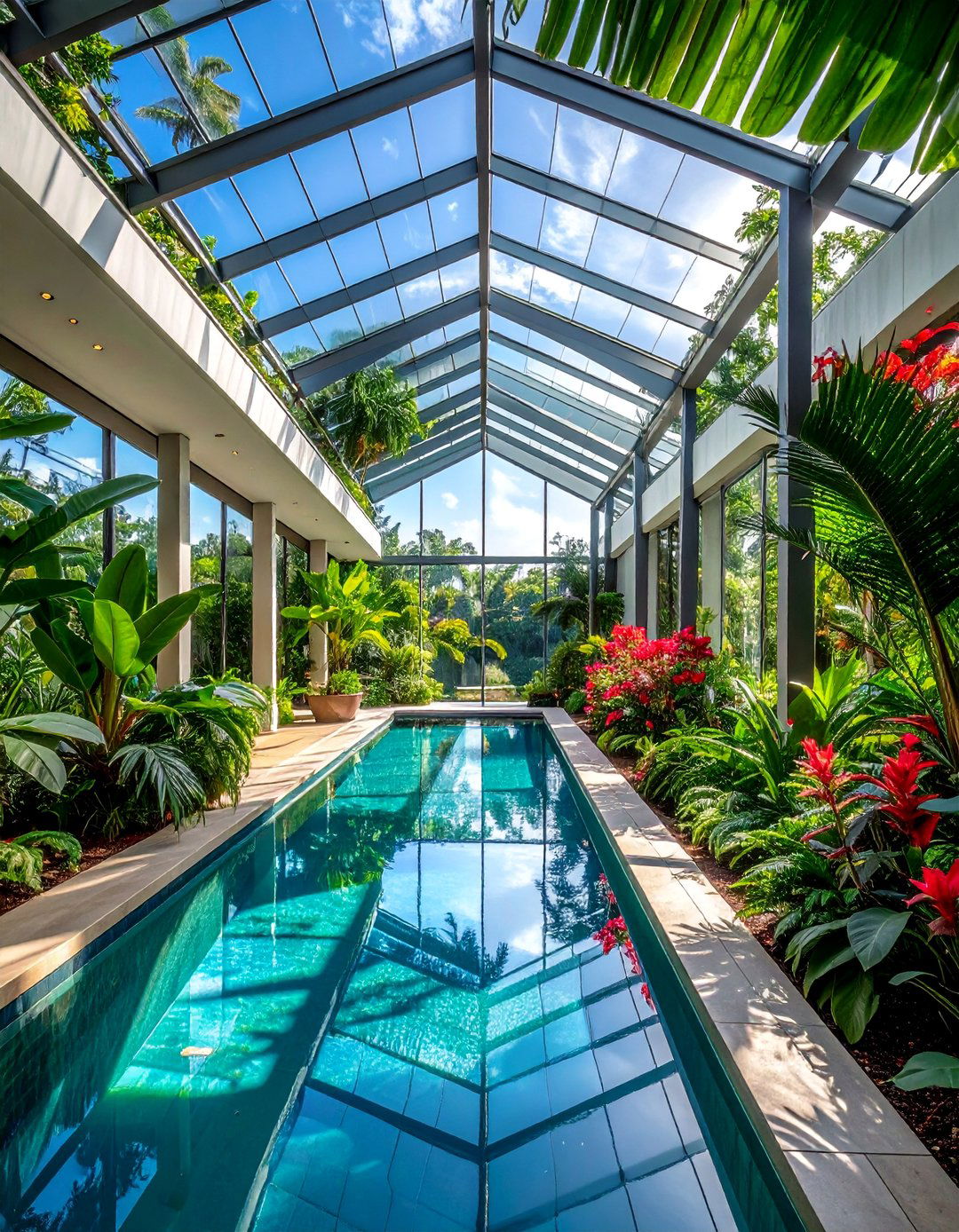 Luxury Greenhouse Pool Houses - 30 Luxury Garden Design Ideas for a Stunning Outdoor Space