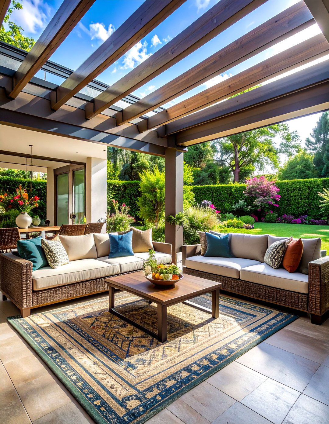 Luxury Patio Living Rooms - 30 Luxury Garden Design Ideas for a Stunning Outdoor Space