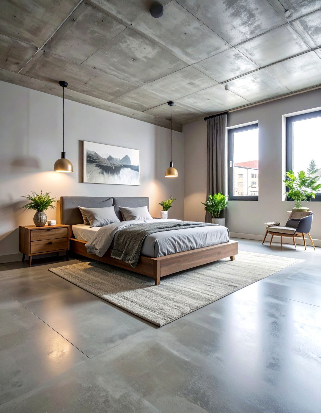 Matte Finish Concrete Basement Floor - 20 Concrete Basement Floor Ideas for a Modern Look