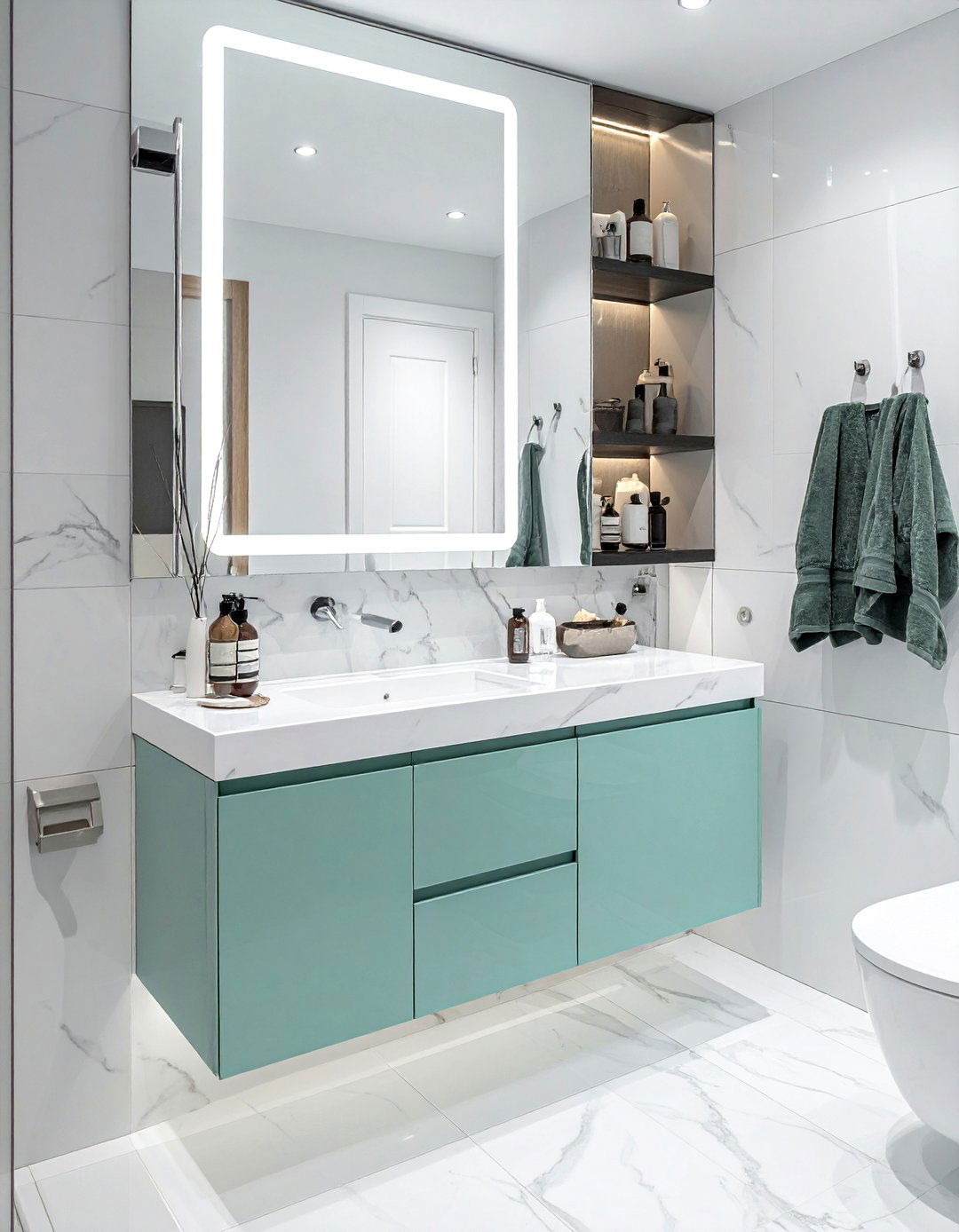 Medicine Cabinets with Mirror Fronts - 15 Bathroom Wall Storage Ideas for Organized Spaces