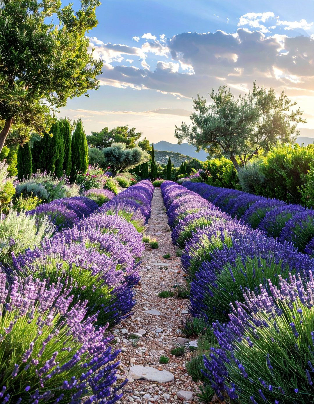 Mediterranean Herb Gardens - 30 Drought Tolerant Landscaping Ideas for Your Yard