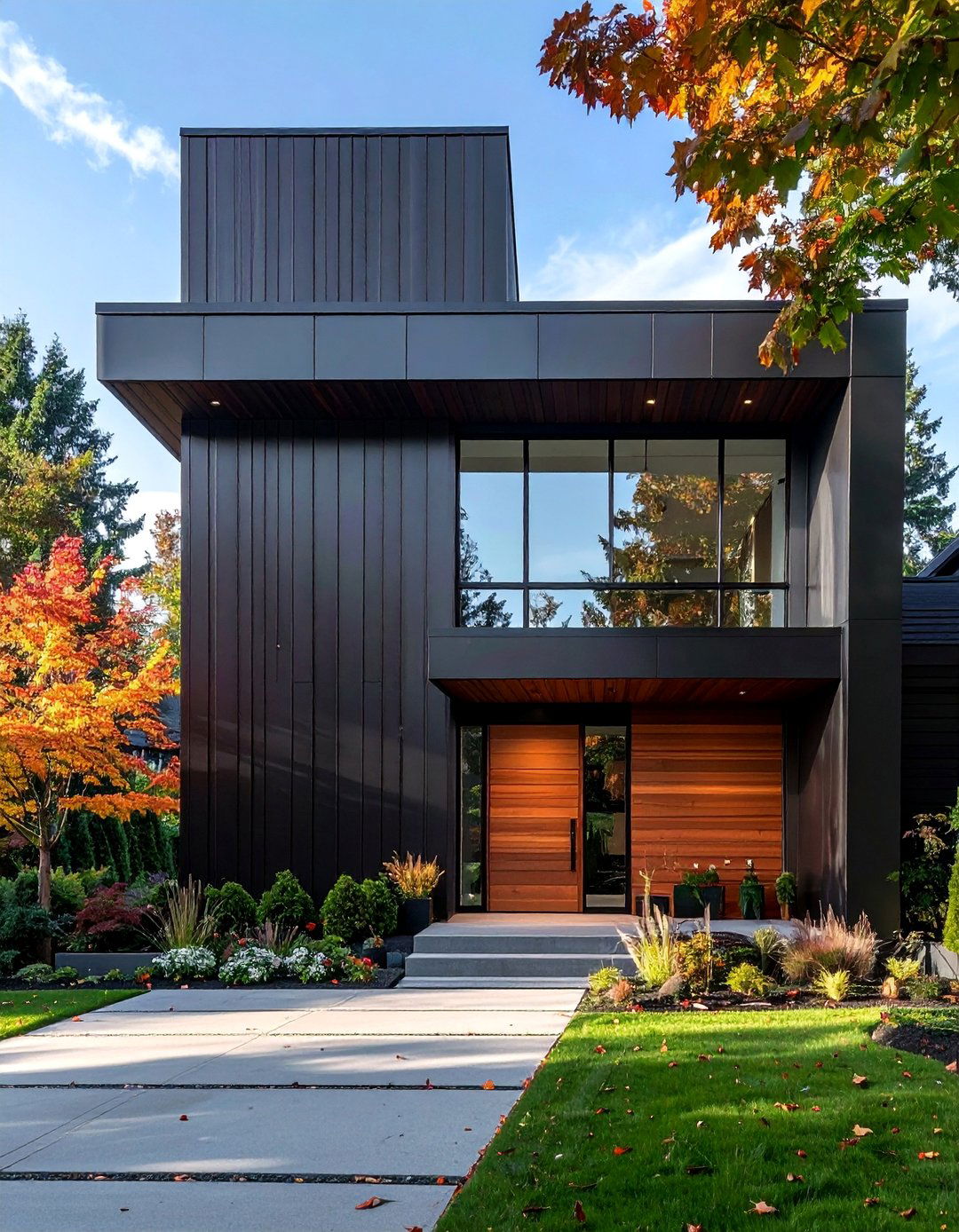 Metal Panel Cladding - 35 Modern House Exterior Design Ideas for a Sleek Look