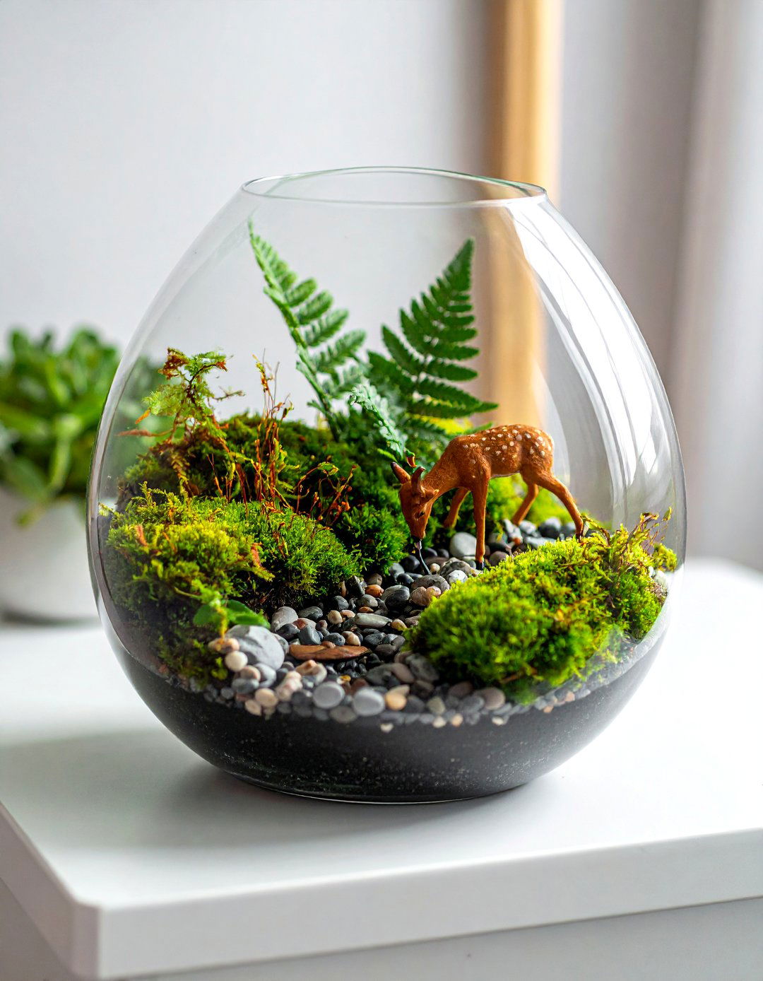 Miniature Figurine Terrarium - 40 Terrarium Ideas to Bring Nature Indoors