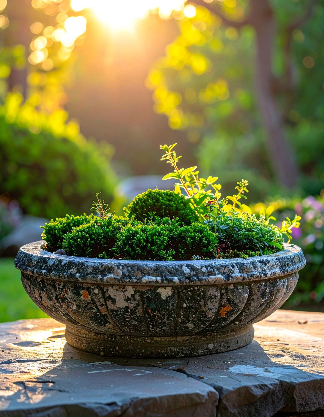 Miniature or Tabletop Parterre Garden - 25 Parterre Garden Ideas for Elegant Landscaping