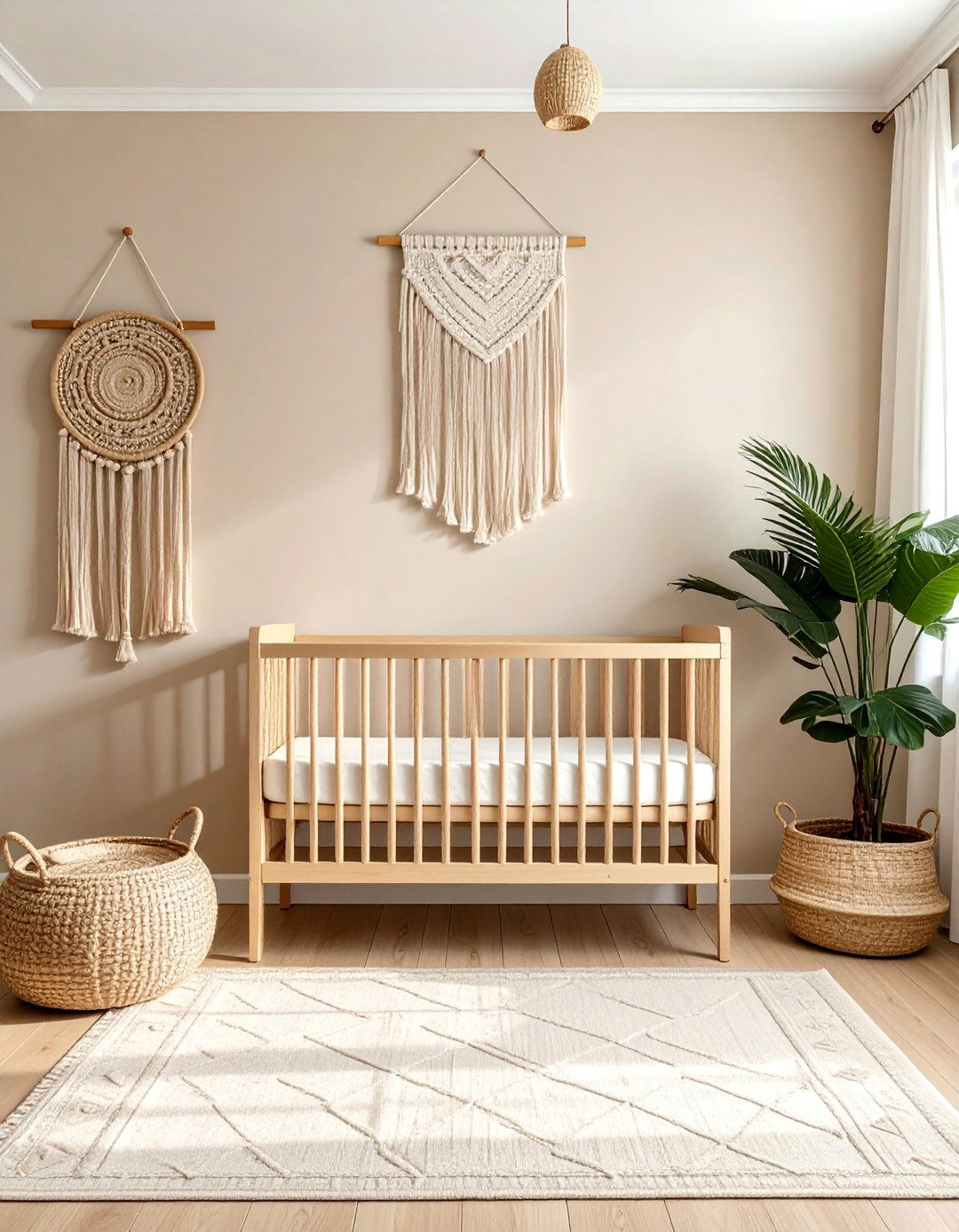 Minimalist Boho Nursery - 40 Adorable Nursery Ideas for Your Baby's Room