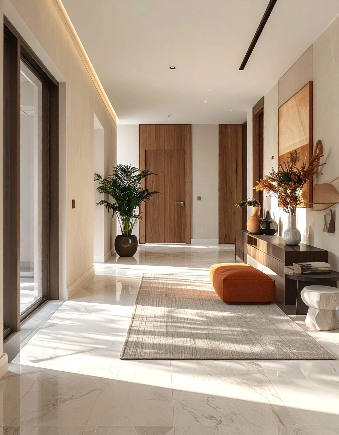 Minimalist Clean Lines - 50 Foyer Decor Ideas to Make a Grand First Impression