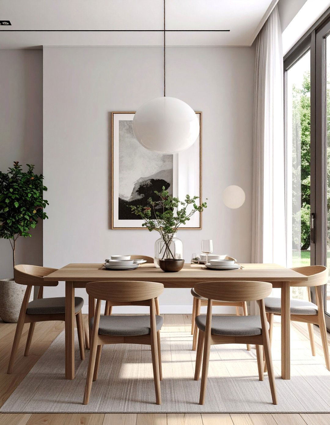 Minimalist Dining Room Mirror - 25 Dining Room Mirror Ideas to Reflect Your Style