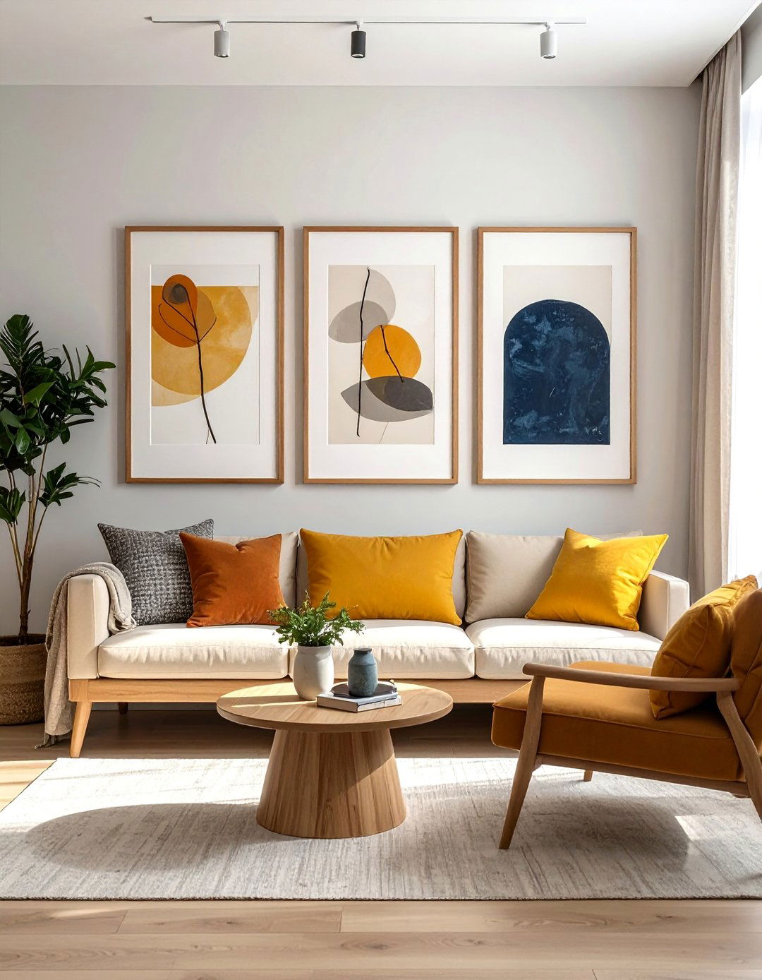 Minimalist Gallery Wall - 40 Gallery Wall Ideas to Showcase Your Style