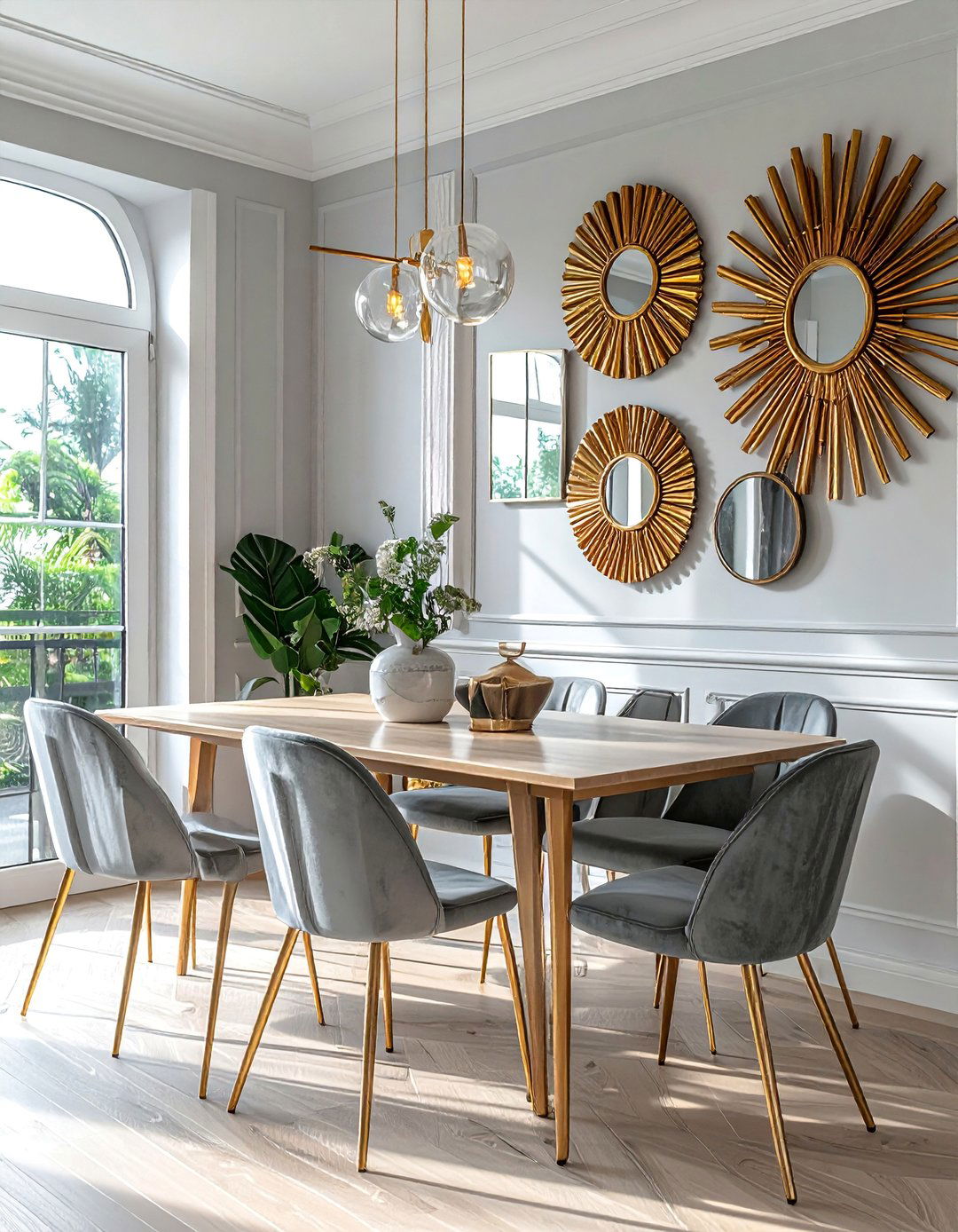 Mirror Gallery Wall - 40 Gallery Wall Ideas to Showcase Your Style