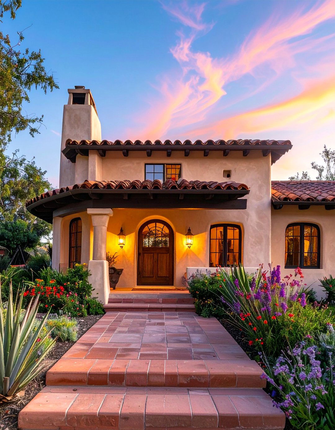Mission Style Parapets Spanish Bungalow Exterior - 25 Spanish Bungalow Exterior Ideas for Timeless Appeal