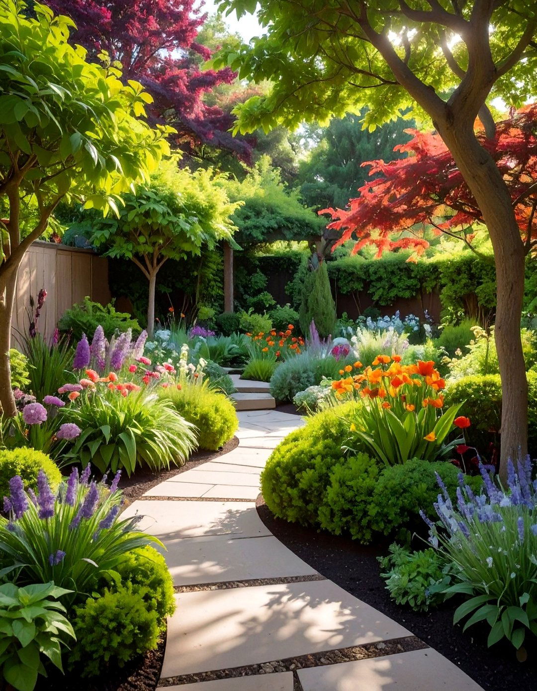Mixed Shade Garden Design - 20 Garden Shade Ideas for a Cool and Comfortable Outdoor Space