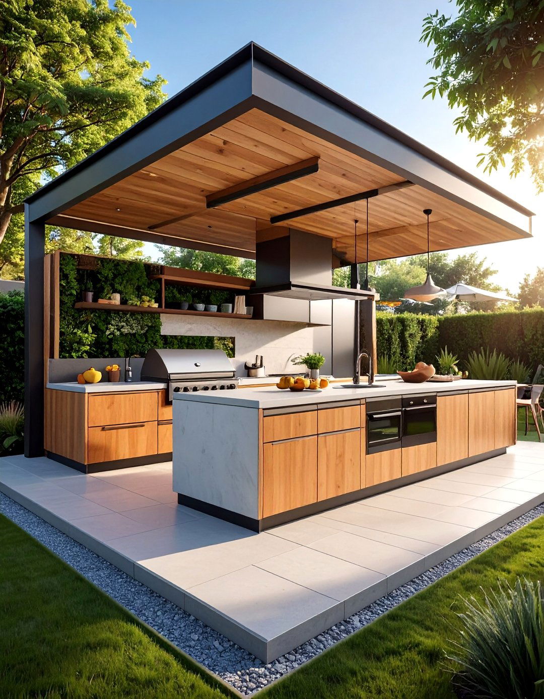 Modular Covered Kitchen Systems - 25 Covered Outdoor Kitchen Ideas for Year-Round Cooking
