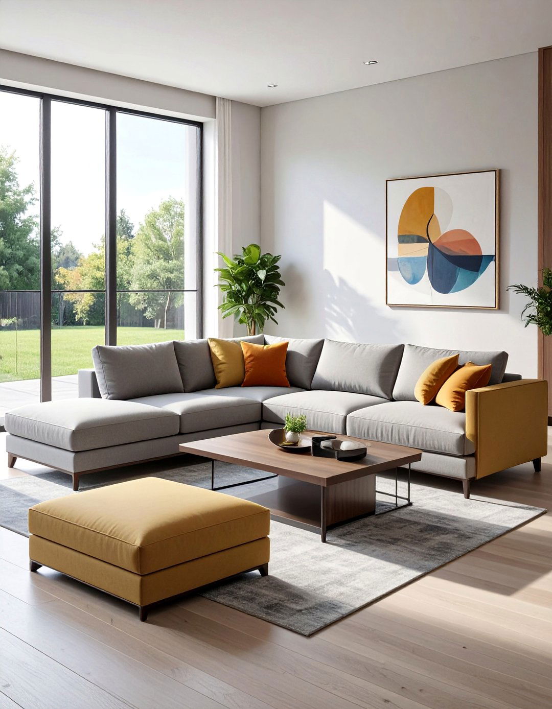 Modular Sectional Flexibility - 30 Small Living Room Sectional Layout Ideas